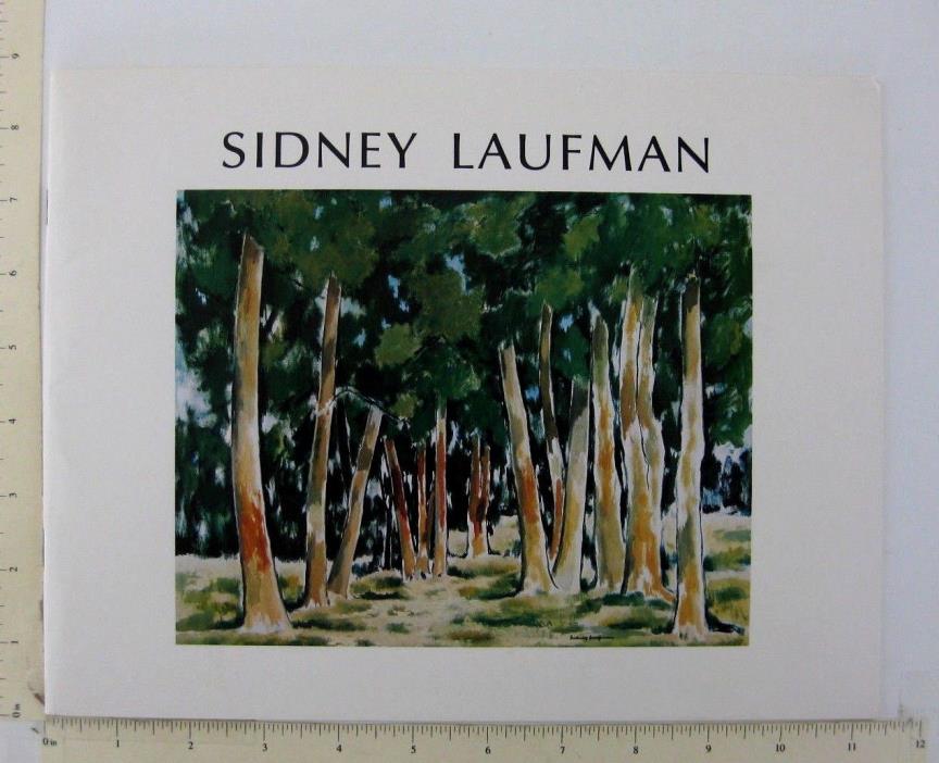 Sidney Laufman Modernist Art Exhibition Catalog St. Petersburg Pensacola FL