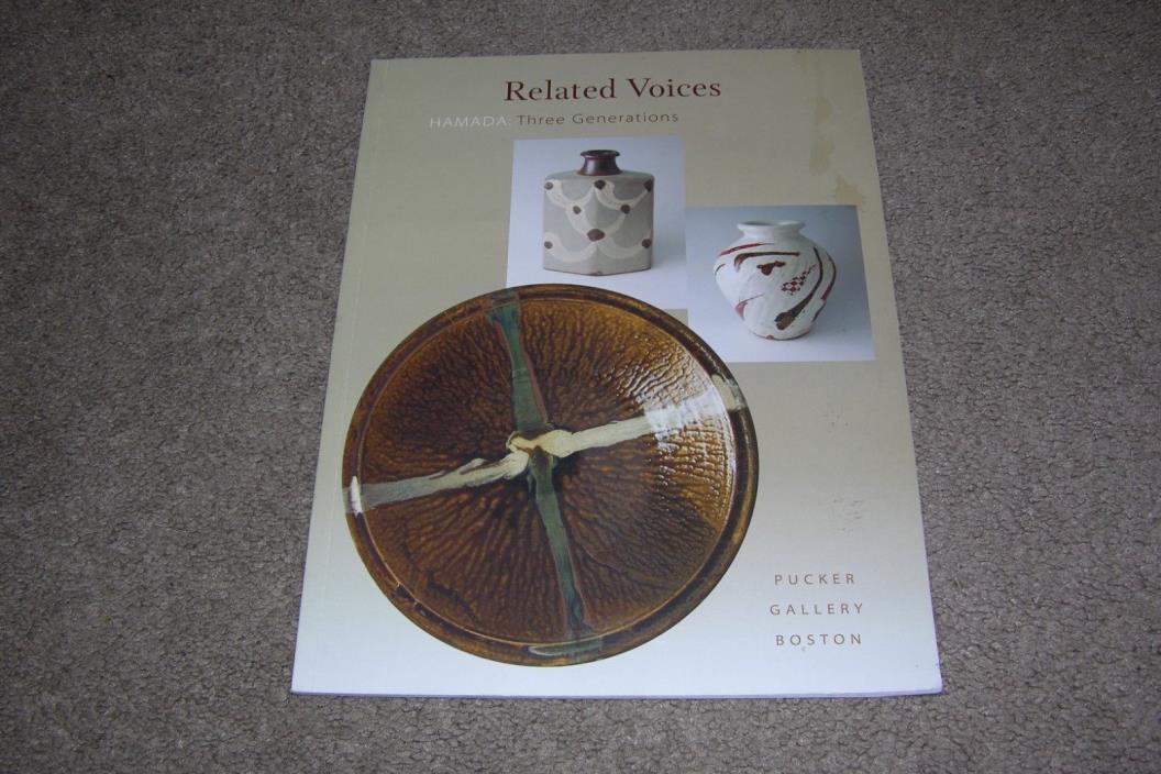 Hamada Pottery Related Voices Catalog, Pucker Gallery Boston MA
