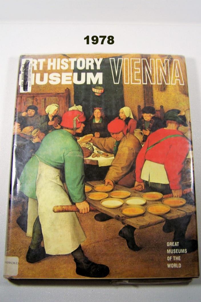 Art History Museum Vienna Art Book 1978 131 Color Illustrations Renaissance Art