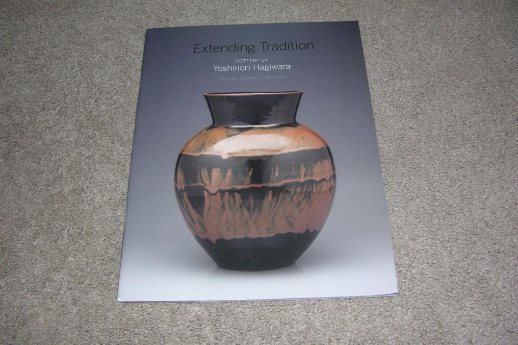 Yoshinori Hagiwara Ceramics-Pottery Catalog, Pucker Gallery Boston MA