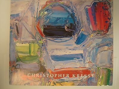 Christopher Kressy Recent Work Exhibit Pamphlet Water Wickiser Gallery, NY, 1997