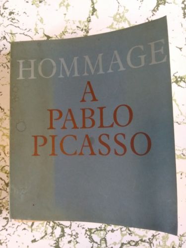 Hommage a Pablo Picasso, book from the 1966 Grand Palais Petit Palais exhibition