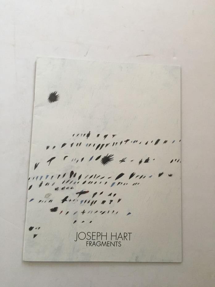 BROOKLYN ARTIST JOSEPH HART Fragments 500 Copies Limited Edition