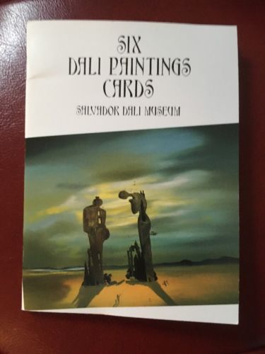 Six Dali Paintings Cards Booklet Salvador Dali Museum 4