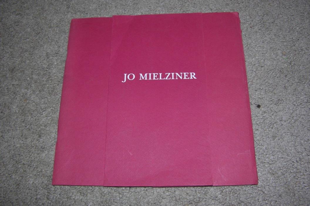 1928-1960 Jo Mielziner Art Exhibition Catalog Hewlett Gallery Pittsburgh PA
