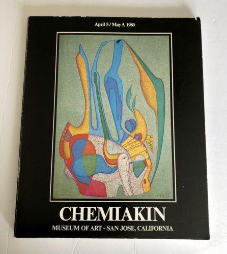 Mihail Chemiakin Exhibit Catalog San Jose CA Museum of Art 1980 Exhibition Book