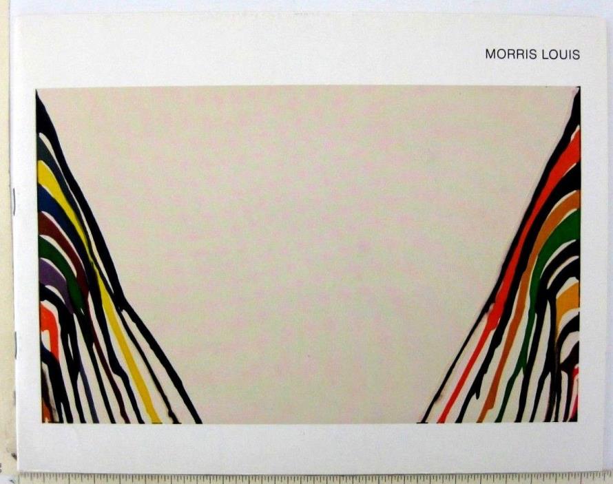 Morris Louis Modern Art Exhibition Catalog Book Honolulu Auckland Melbourne 1971