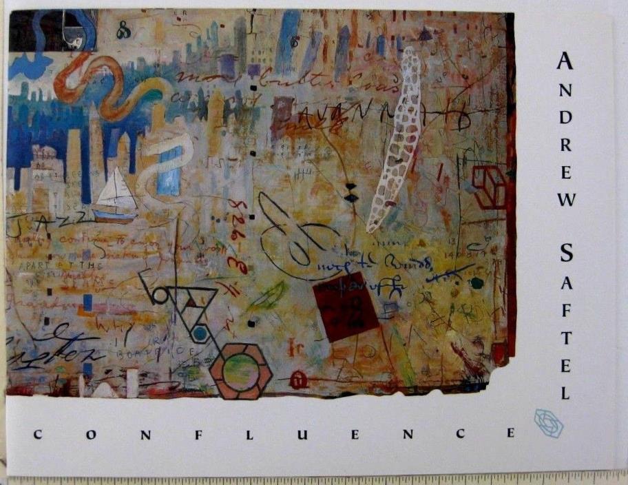 Andrew Saftel Mixed Media Art Exhibition Catalog Book Knoxville TN 1995