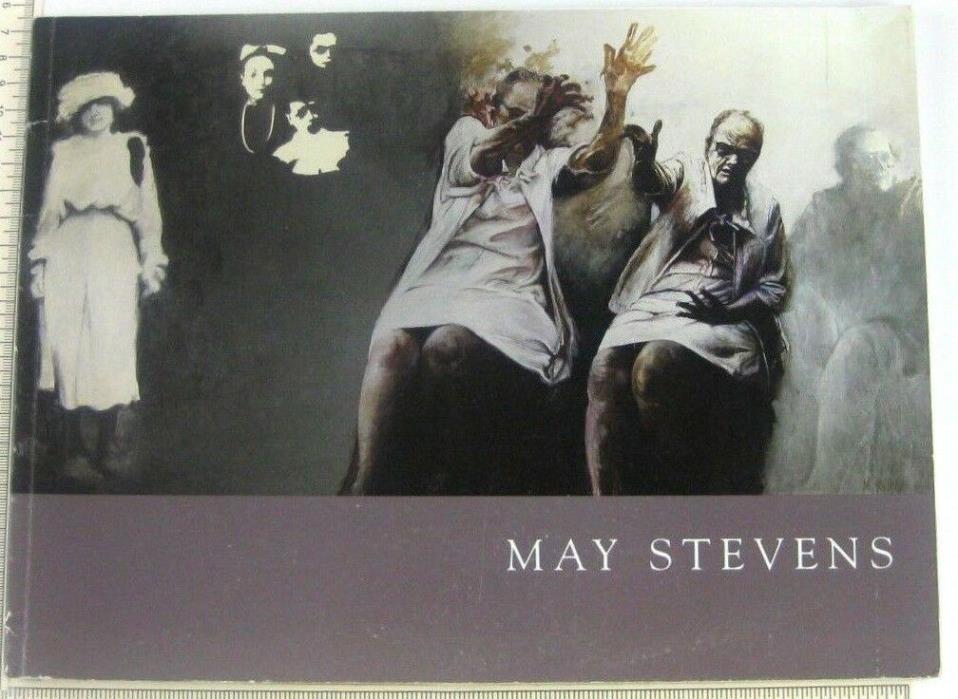 May Stevens Activist Art Exhibition Catalog Book Boston Massachusetts 1999