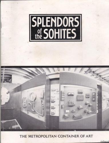 1980 SPLENDORS OF THE SOHITES Art Snob Satire SOHO NY Exhibition Catalog RARE!
