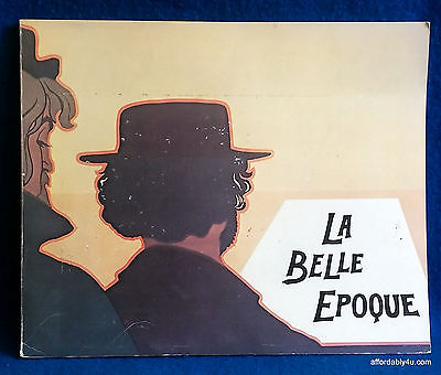 1970 La Belle Epoque Belgian Posters Watercolors & Drawings L Wittamer De Camps