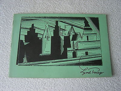 ARCHITECTURE OF LYONEL FEININGER EXHIBITION OF ART NEW YORK 1966 CATALOG