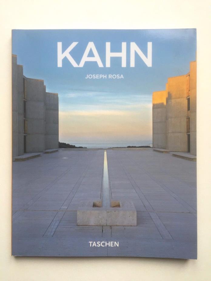 KAHN MODERNIST ARCHITECTURE TASCHEN SOFTCOVER DESIGN BOOK