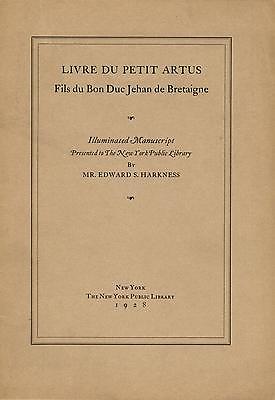 Livre du Petit Artus Bon Duc Jehan Bretaigne, New York Public Library Collection