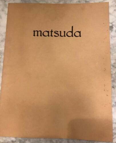 MATSUDA FALL WINTER 1997-8 WOMEN'S CATALOG BY DAN LEOPARD