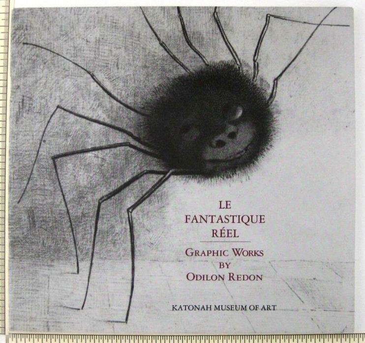 Odilon Redon French Symbolist Etching Graphic Art Exhibition Catalog Katonah NY