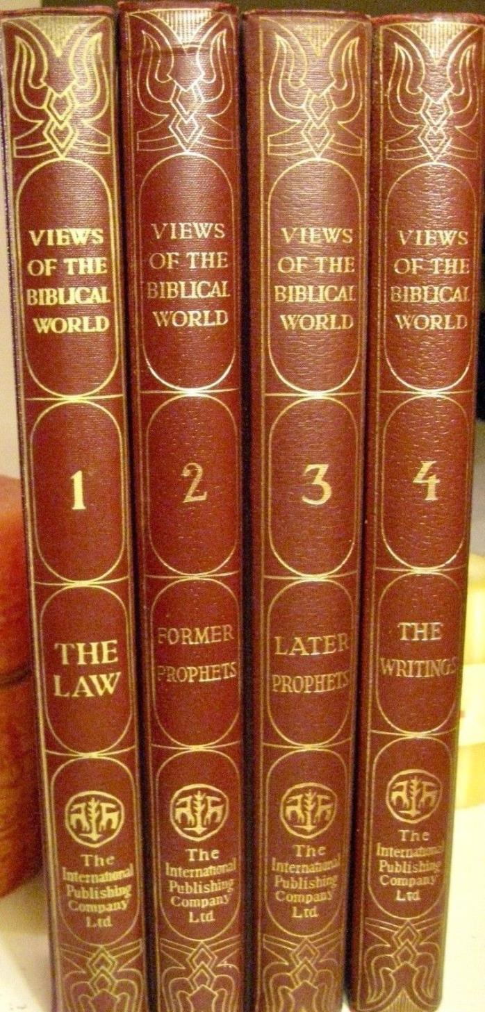 Views of the Biblical World: 4 Vols Intl Publishing Co. Ltd., Israel  NOW $80.00
