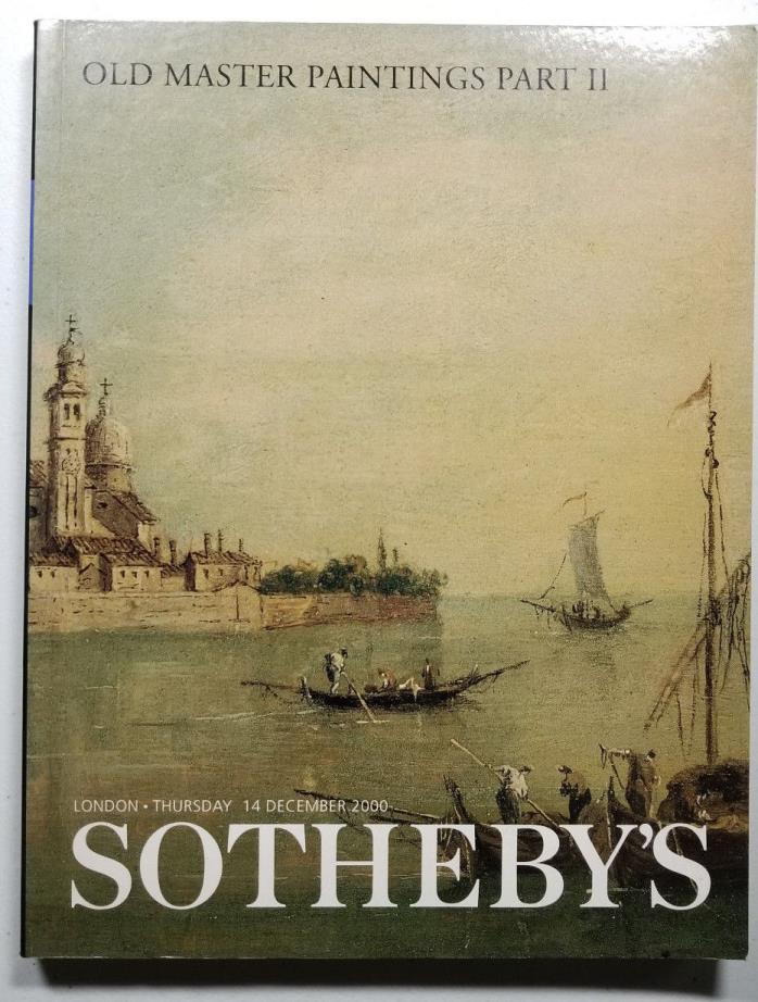 Sothebys 2000 Old Master Paintings  Part II