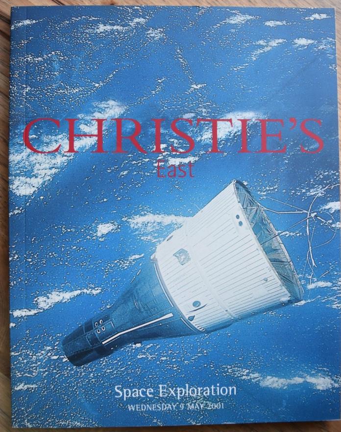 Christie's East May, 2001 Space Exploration Auction Catalog, PC/LN