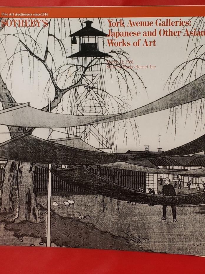 Sotheby's York Ave Galleries, Japanese & Other Asian Works of Art, Mar 11, 1981