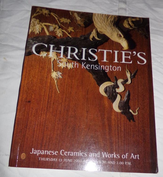 Japanese Ceramics & Works of Art Christie's NY Auction Catalog 13 June 2002 9409
