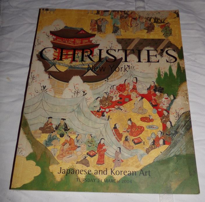Japanese & Korean Art Christie's NY Auction Catalog March 23 2004 #1353 Pictures