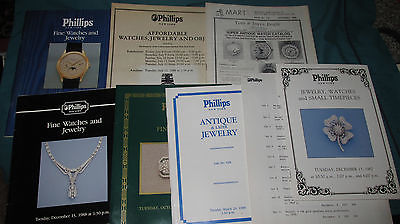 Phillips  Auction Catalog Important Wristwatch Watches Jewelry Small Timepieces