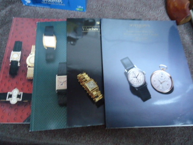 4 Sotheby,s Watch And Clock Catalogs