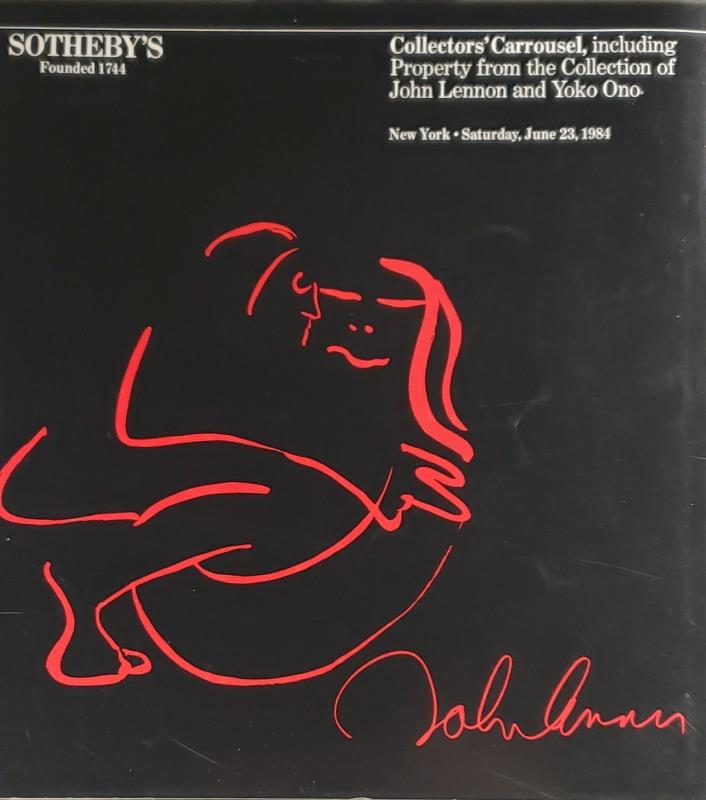 Sotheby's New York Catalog, Property from John Lennon & Yoko Ono, 23 June 1984
