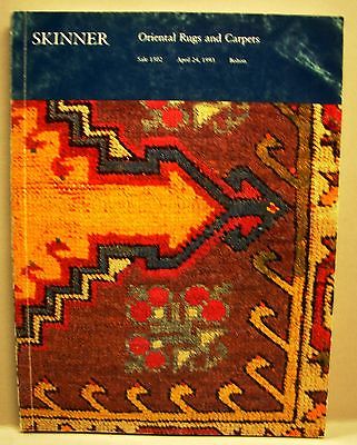 Skinner Bolton MA Oriental Rugs Carpets Auction 1502 Sale Catalog April 24 1993