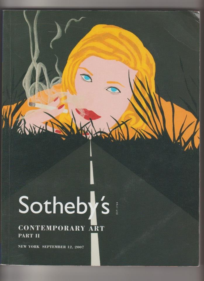 Sotheby's Catalog Contemporary Art Part II September 12, 2007