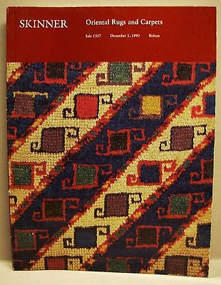 Skinner Bolton MA Oriental Rugs Carpets Auction 1357 Sale Catalog Dec 1 1990