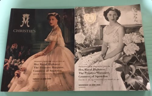 Princess Margaret Personal Property Christie’s Auction Catalogs 2006 2 Volumes