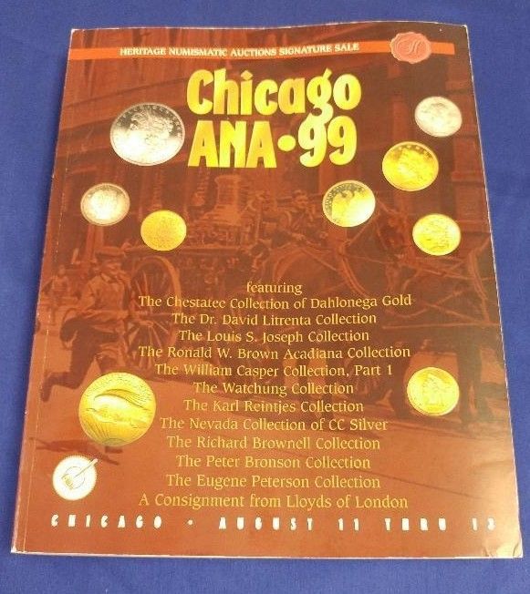 Heritage Auction Chicago ANA-99 Catalog