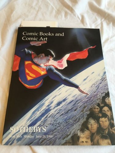 Sotheby Moskowitz Sci-fi Comic Auction Catalog 1999 Action Comics No 1 Superman