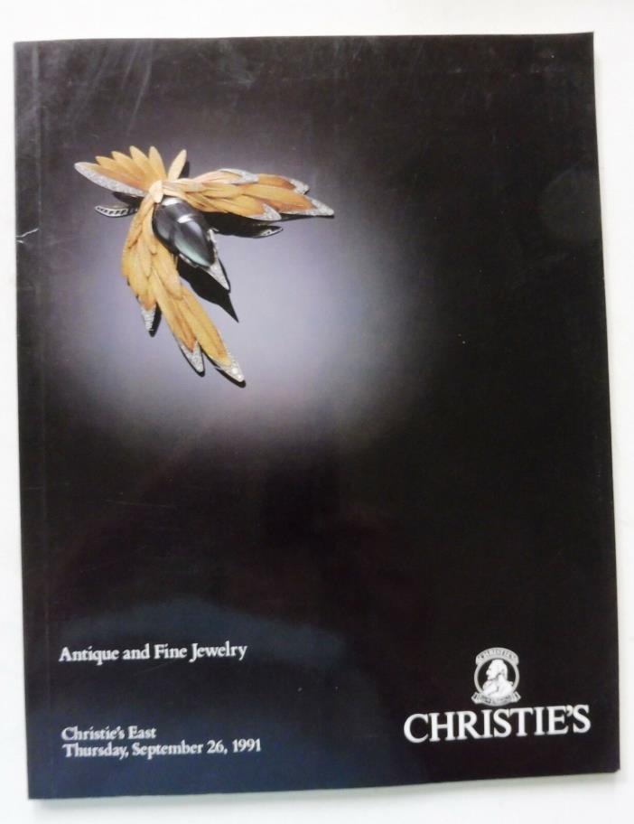 Christies New York Auction Catalog 