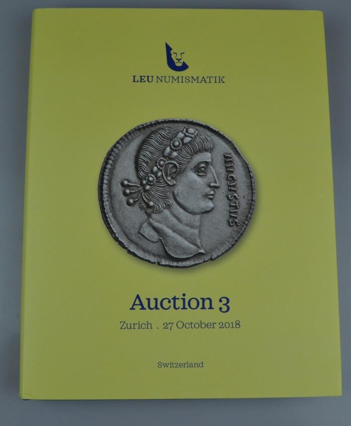 Leu Numismatik Auction 3  *IMPORTANT Ancient and Medieval Coin Auction*