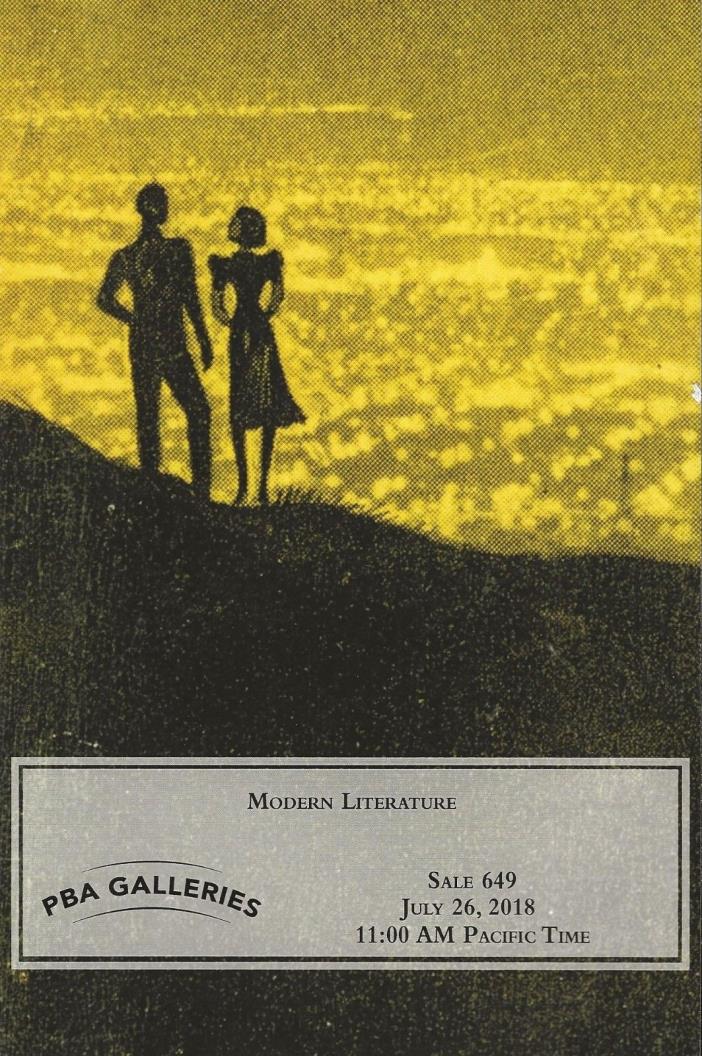 TWO AUCTION CATALOGUES: PACIFIC BOOK AUCTION GALLERIES - LITERATURE 2018