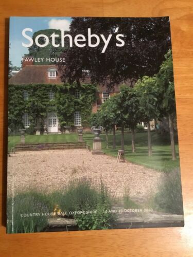 Fawley House Sotheby’s Auction Catalogue 2003