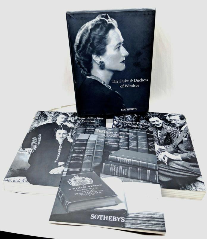 SALE 7000: Duke & Duchess of Windsor Sotheby's NYC 1997 COMPLETE SET Excellent!