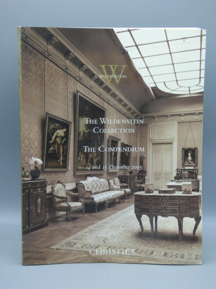 Christie's Auction The Wildenstein Collection Catalog Compendium December 2005