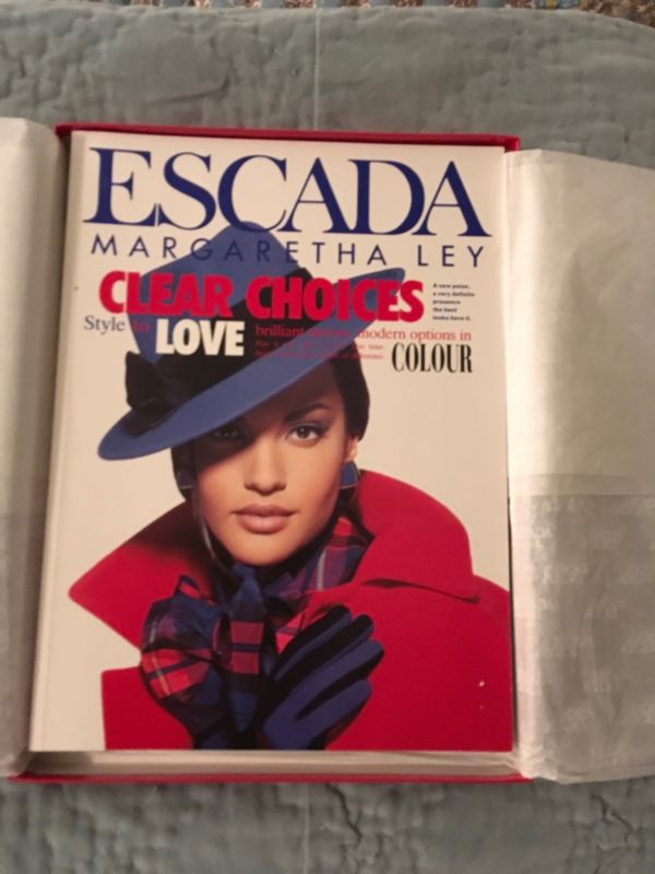 Escada ? Fashion Catalog (Autumn/Winter 1992) Boxed. 306 Pages