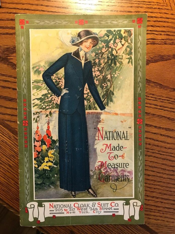 Antique 1913 National Cloak And Suit Co NYC- The 