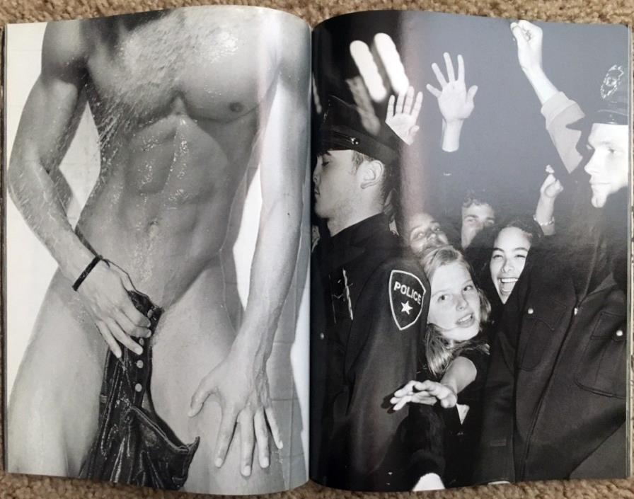 Bruce Weber Calvin Klein Jeans 1991 Vanity Fair rare Marcus Schenkenberg erotica