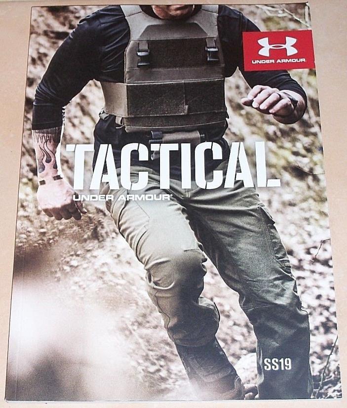 UNDER ARMOUR TACTICAL 2019 PRODUCT CATALOG BROCHURE SS19 POLICE SWAT RARE NEW!