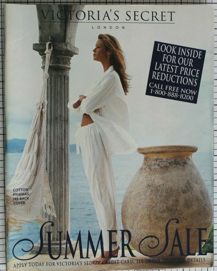 Victoria's Secret 1994 Summer Sale Catalog - Stephanie Seymour inside