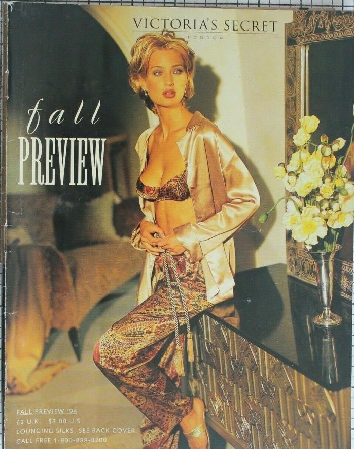 Victoria's Secret 1994 Fall Preview Catalog - Stephanie Seymour inside