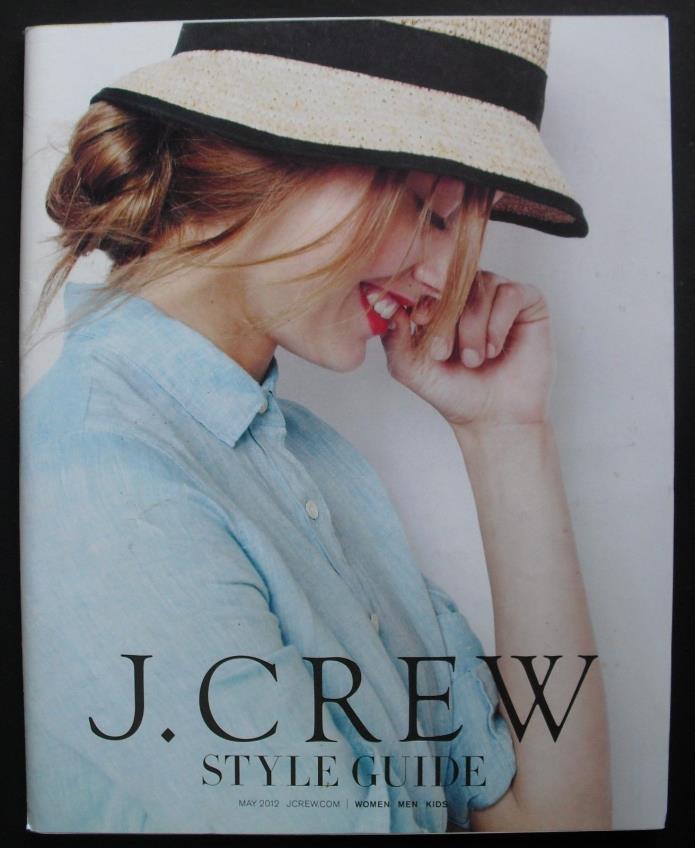 J.CREW 2012 MAY CATALOG/EXCELLENT CONDITION