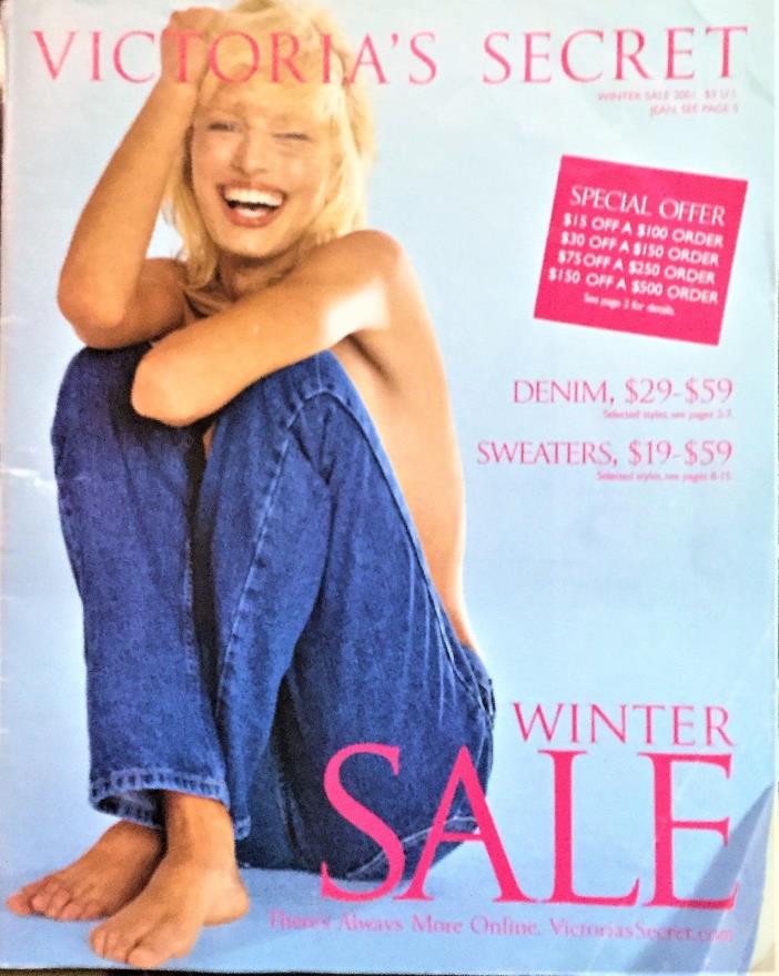 Victoria's Secret Catalog - Winter Sale 2001 (Lima/ Helena/ Tyra Banks/ Klum)