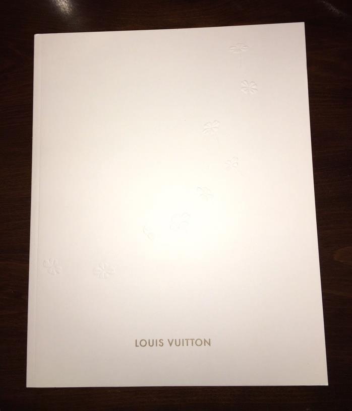 Beautiful Louis Vuitton 2012 Holiday Catalog/Brochure, Price Insert